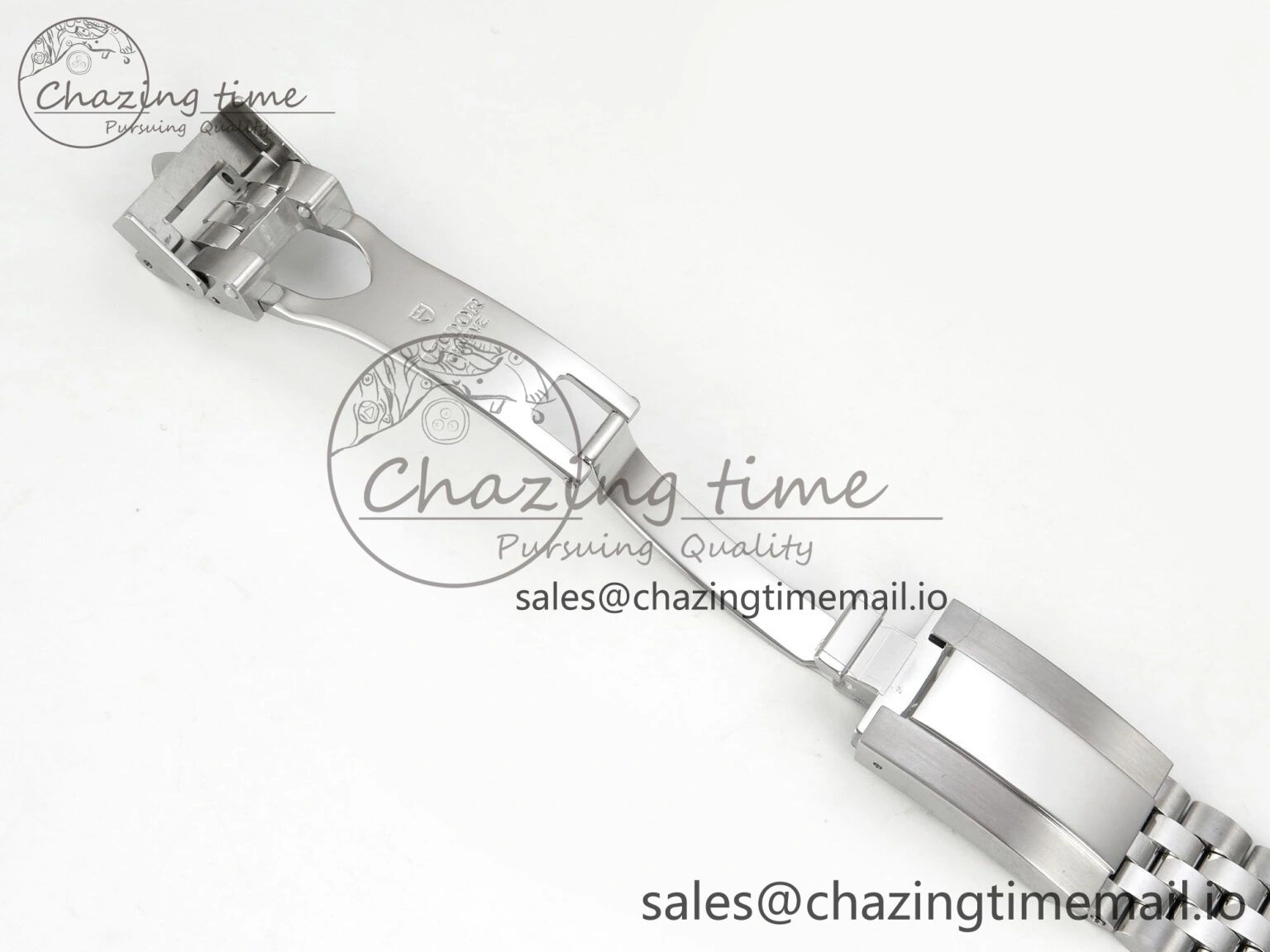 Black Bay Chrono SS BLSF 1:1 Best Edition Pink Dial on SS Bracelet A Stretchable 9724