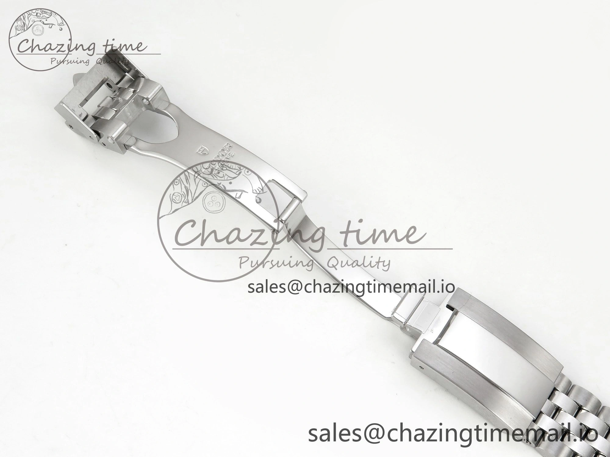 Black Bay Chrono SS BLSF 1:1 Best Edition Pink Dial on SS Bracelet A Stretchable 9724