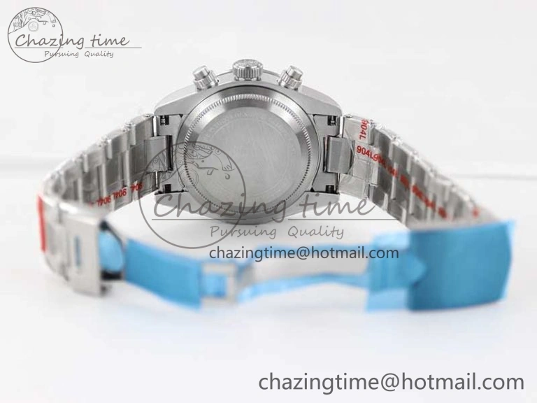 Comfortable Black Bay Chrono SS TWS 1:1 Best Edition White Dial on SS Bracelet A 9746