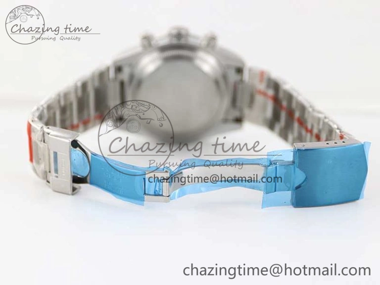 Comfortable Black Bay Chrono SS TWS 1:1 Best Edition White Dial on SS Bracelet A 9746
