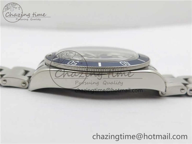 Bright Black Bay Fifty Eight 39mm SS ZF 1:1 Best Edition Blue Dial on SS Bracelet A 9757