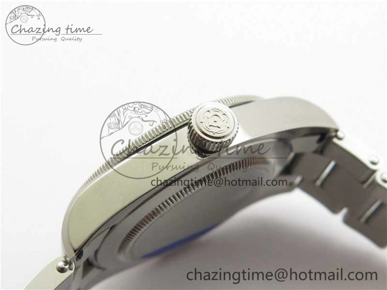 Bright Black Bay Fifty Eight 39mm SS ZF 1:1 Best Edition Blue Dial on SS Bracelet A 9757