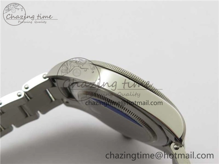 Bright Black Bay Fifty Eight 39mm SS ZF 1:1 Best Edition Blue Dial on SS Bracelet A 9757