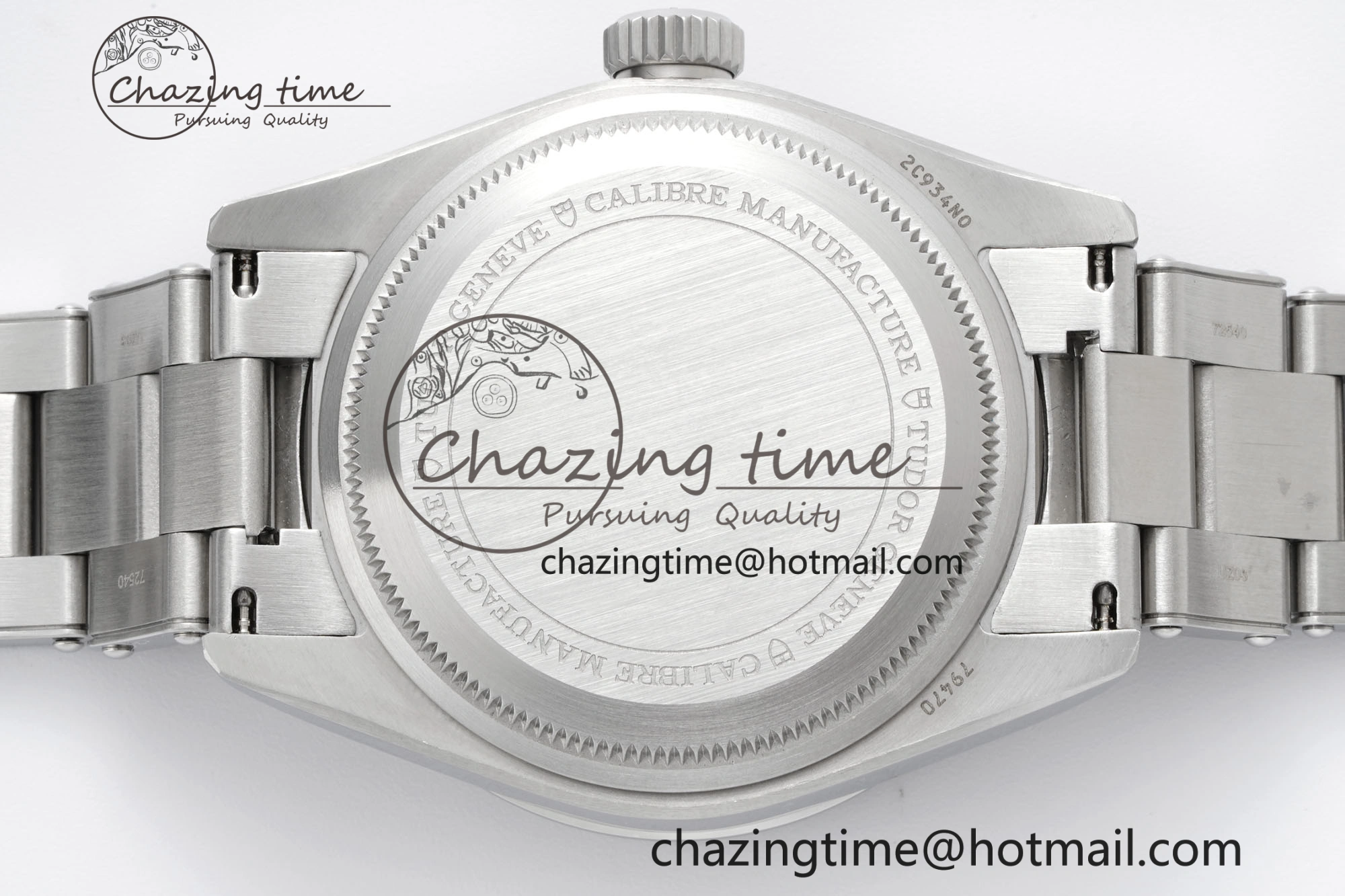 TopPick Black Bay GMT SS Bezel ZF 1:1 Best Edition Black Dial on SS Bracelet A 9740