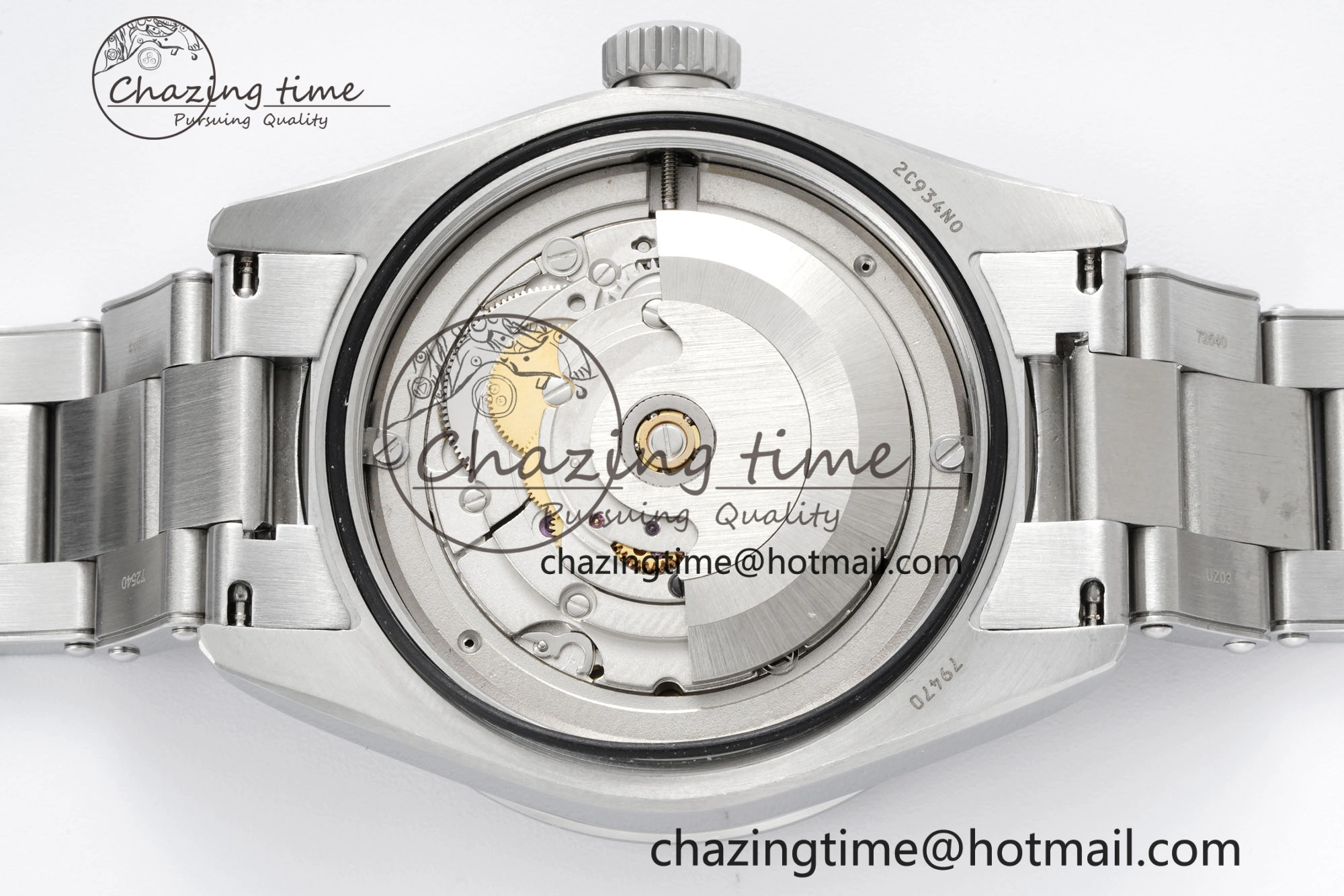 TopPick Black Bay GMT SS Bezel ZF 1:1 Best Edition Black Dial on SS Bracelet A 9740