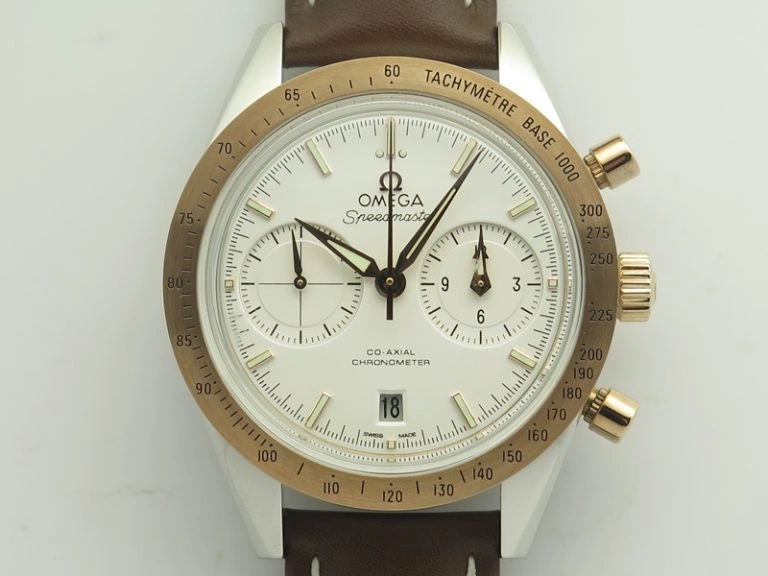 MultiPurpose Black Shield DLC ZF Best Edition on Brown Leather Strap A 9797