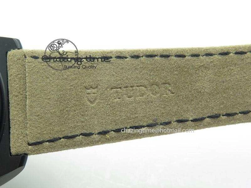 MultiPurpose Black Shield DLC ZF Best Edition on Brown Leather Strap A 9797