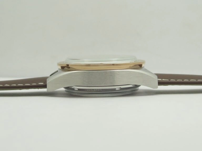 MultiPurpose Black Shield DLC ZF Best Edition on Brown Leather Strap A 9797
