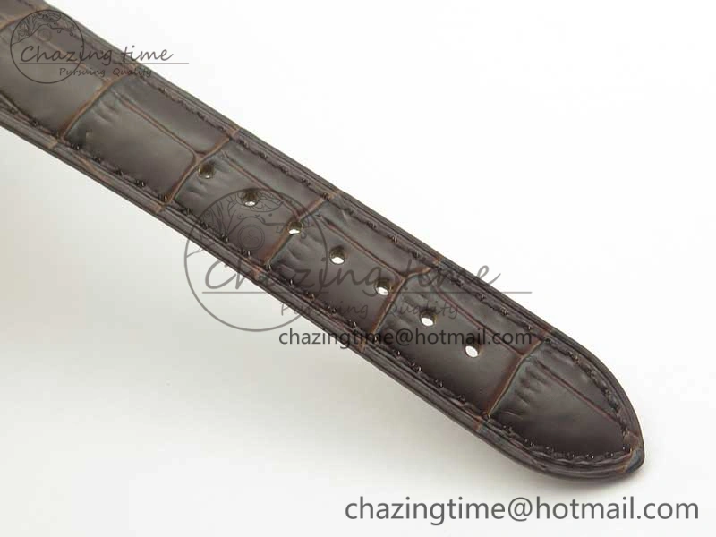 Black-Tie RG TWF Best Edition White Dial on Brown Leather Strap Cal.850P GoAnywhere 9121