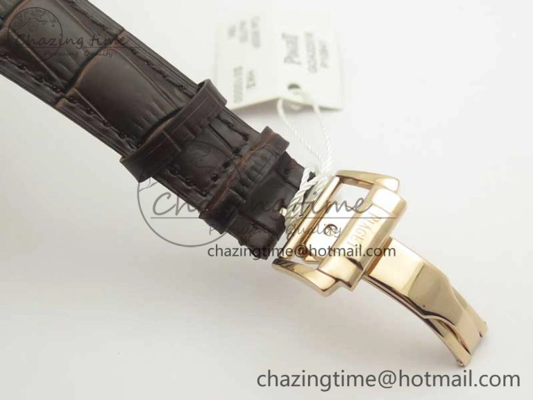 Black-Tie RG TWF Best Edition White Dial on Brown Leather Strap Cal.850P GoAnywhere 9121