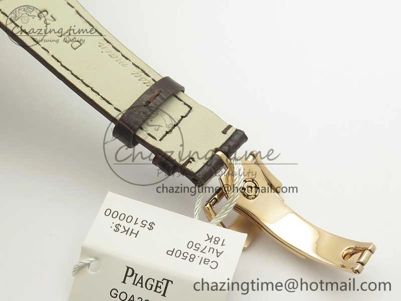 Black-Tie RG TWF Best Edition White Dial on Brown Leather Strap Cal.850P GoAnywhere 9121