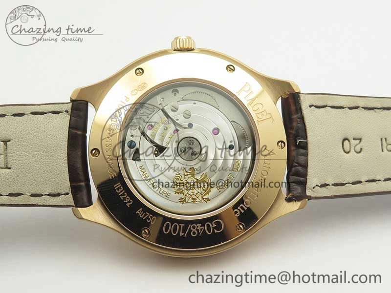 Black-Tie RG TWF Best Edition White Dial on Brown Leather Strap Cal.850P GoAnywhere 9121