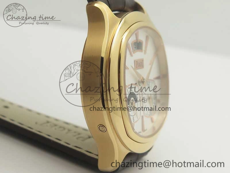Black-Tie RG TWF Best Edition White Dial on Brown Leather Strap Cal.850P GoAnywhere 9121