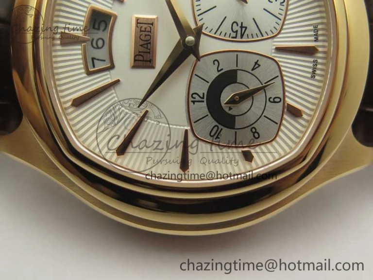 Black-Tie RG TWF Best Edition White Dial on Brown Leather Strap Cal.850P GoAnywhere 9121