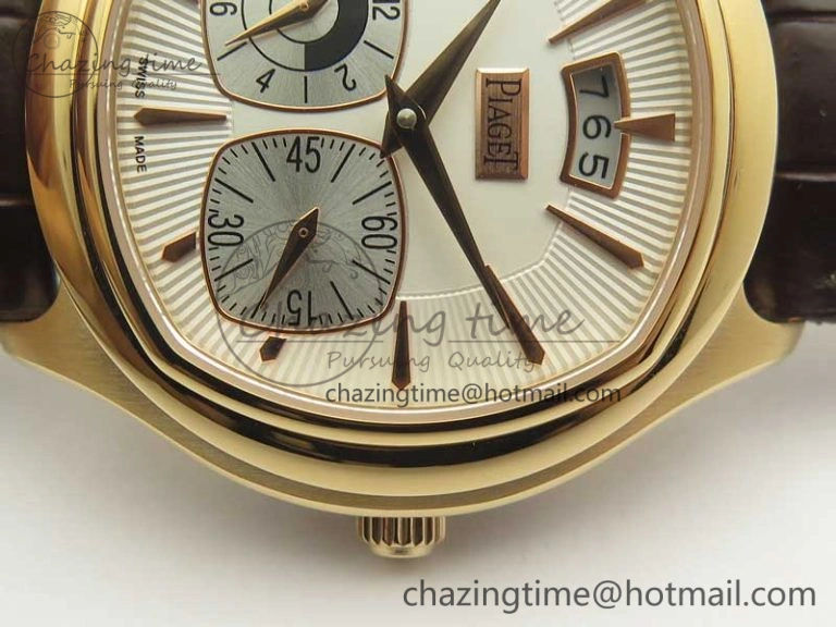 Black-Tie RG TWF Best Edition White Dial on Brown Leather Strap Cal.850P GoAnywhere 9121