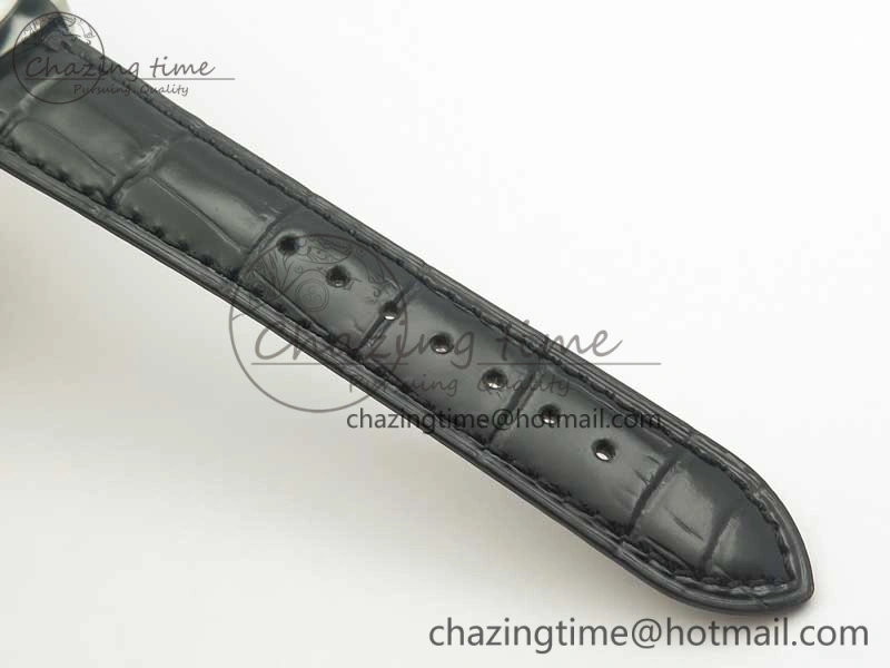 Black-Tie SS TWF Best Edition White Dial on Black Leather Strap Cal.850P Comfortable 9120