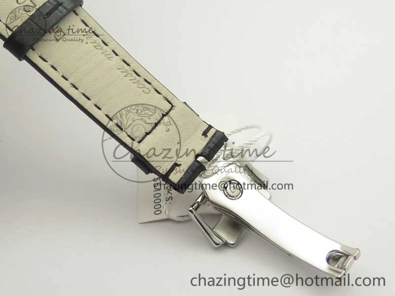 Black-Tie SS TWF Best Edition White Dial on Black Leather Strap Cal.850P Comfortable 9120