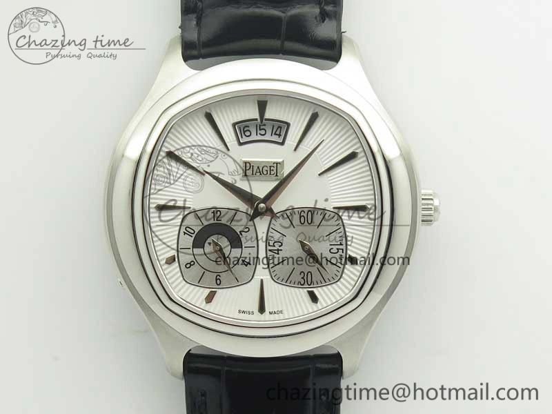 Black-Tie SS TWF Best Edition White Dial on Black Leather Strap Cal.850P Comfortable 9120