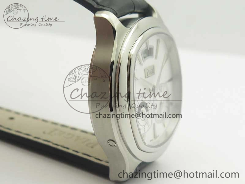 Black-Tie SS TWF Best Edition White Dial on Black Leather Strap Cal.850P Comfortable 9120
