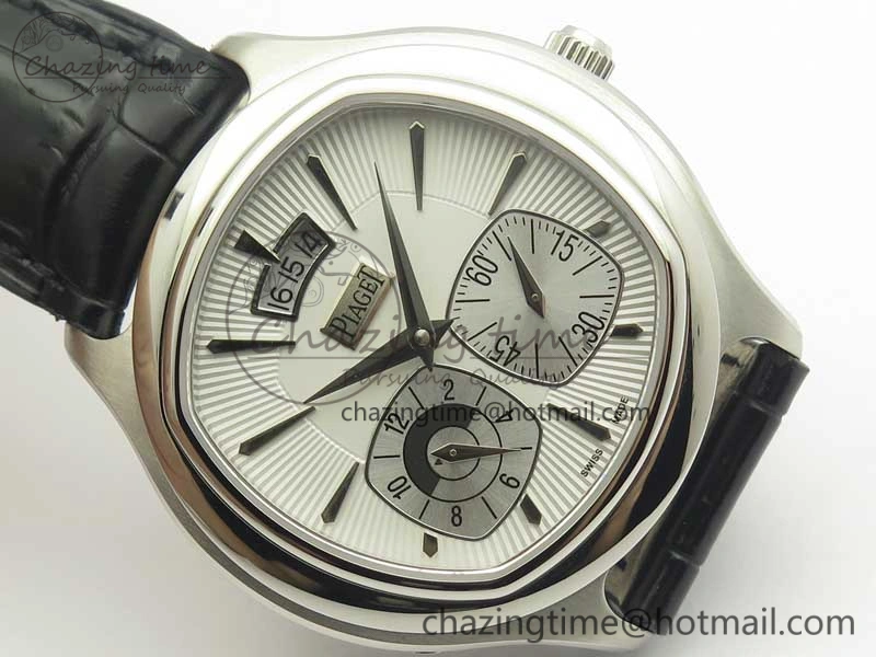 Black-Tie SS TWF Best Edition White Dial on Black Leather Strap Cal.850P Comfortable 9120