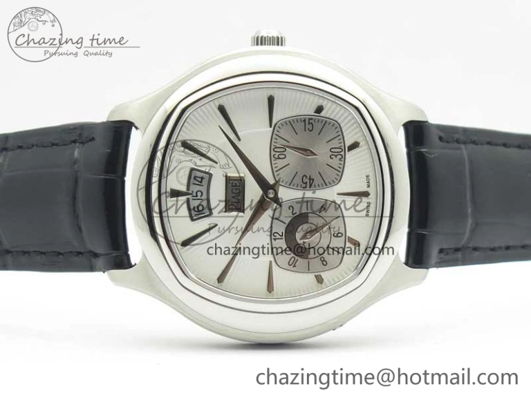 Black-Tie SS TWF Best Edition White Dial on Black Leather Strap Cal.850P Comfortable 9120