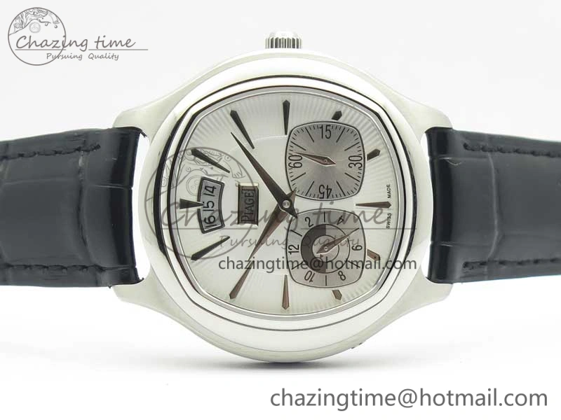 Black-Tie SS TWF Best Edition White Dial on Black Leather Strap Cal.850P Comfortable 9120