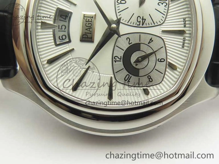 Black-Tie SS TWF Best Edition White Dial on Black Leather Strap Cal.850P Comfortable 9120