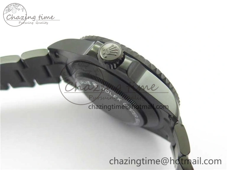 Blaken  Sea-Dweller 2017 Baselworld 126600 DLC ROF Best Edition Black Dial on DLC Bracelet A Sporty 2589