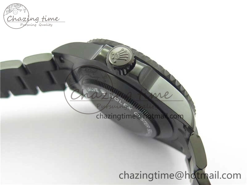 Blaken  Sea-Dweller 2017 Baselworld 126600 DLC ROF Best Edition Black Dial on DLC Bracelet A Sporty 2589