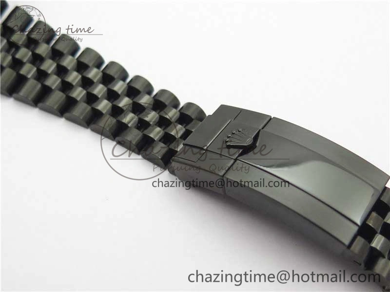 Efficient Blaken GMT Master II Black Blue Ceramic DLC GSF Best Edition Black Dial on Jubilee Bracelet A 2600