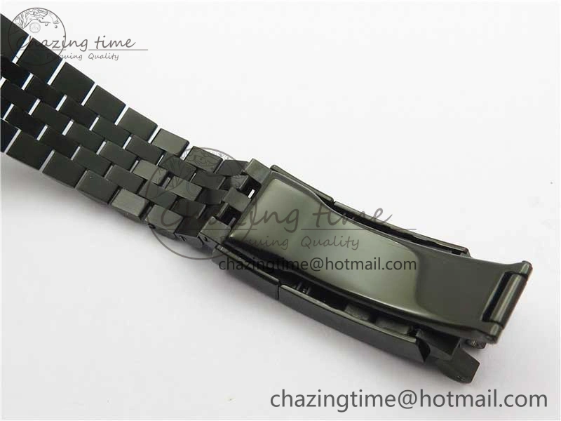 Efficient Blaken GMT Master II Black Blue Ceramic DLC GSF Best Edition Black Dial on Jubilee Bracelet A 2600