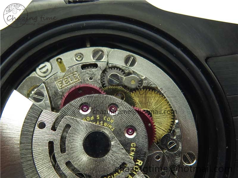 Premium Blaken GMT Master II Red Blue Ceramic DLC GSF Best Edition Black Dial on Jubilee Bracelet A 2593