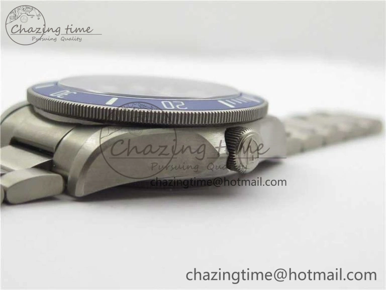 Trendy Blue Pelagos XF 1:1 Best Edition on Titanium Bracelet A2824 V 9756