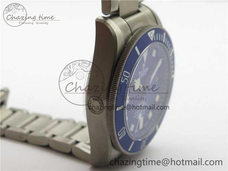 Trendy Blue Pelagos XF 1:1 Best Edition on Titanium Bracelet A2824 V 9756