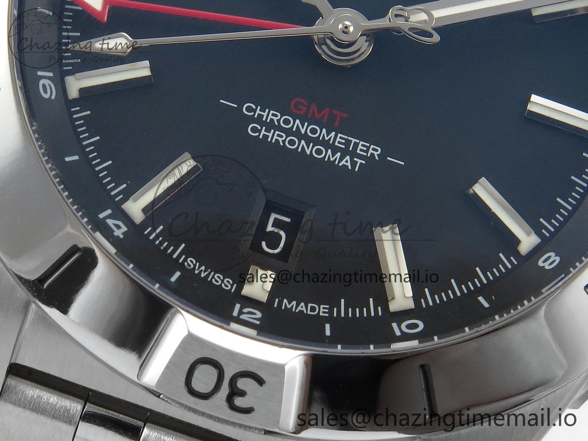 Breitling BLSF Chronomat Automatic 1:1 Best Edition GMT 40mm Black Dial On SS Bracelet A OdorResistant 5381