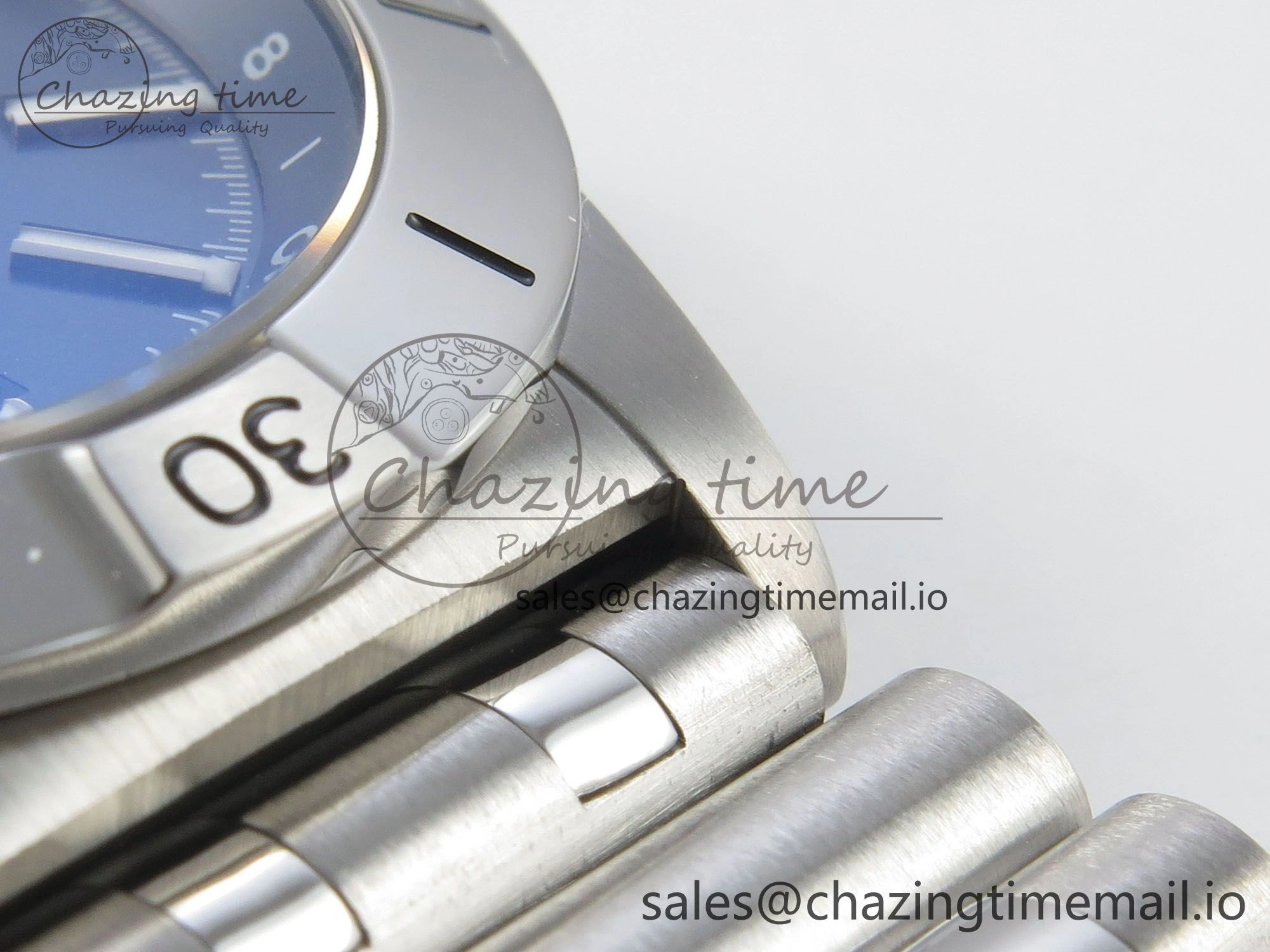 Durable Breitling BLSF Chronomat Automatic 1:1 Best Edition GMT 40mm Blue Dial On SS Bracelet A 5384