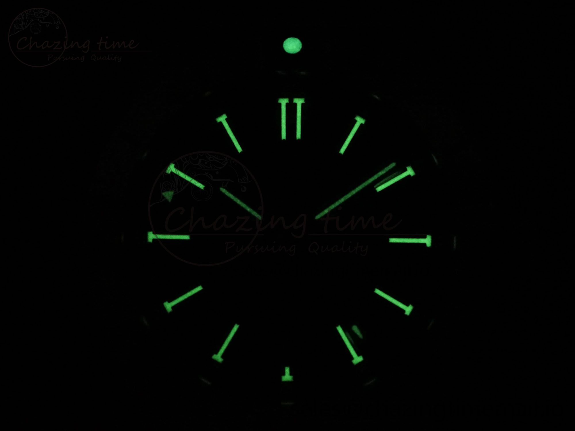 Breitling BLSF Chronomat Automatic 1:1 Best Edition GMT 40mm Green Dial On SS Bracelet A SportInspired 5382