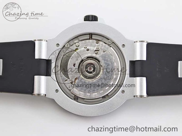 Bvlgari Diagono Aluminum Watch AL RU Steve Aoki Cream Stk SW SportInspired 5819