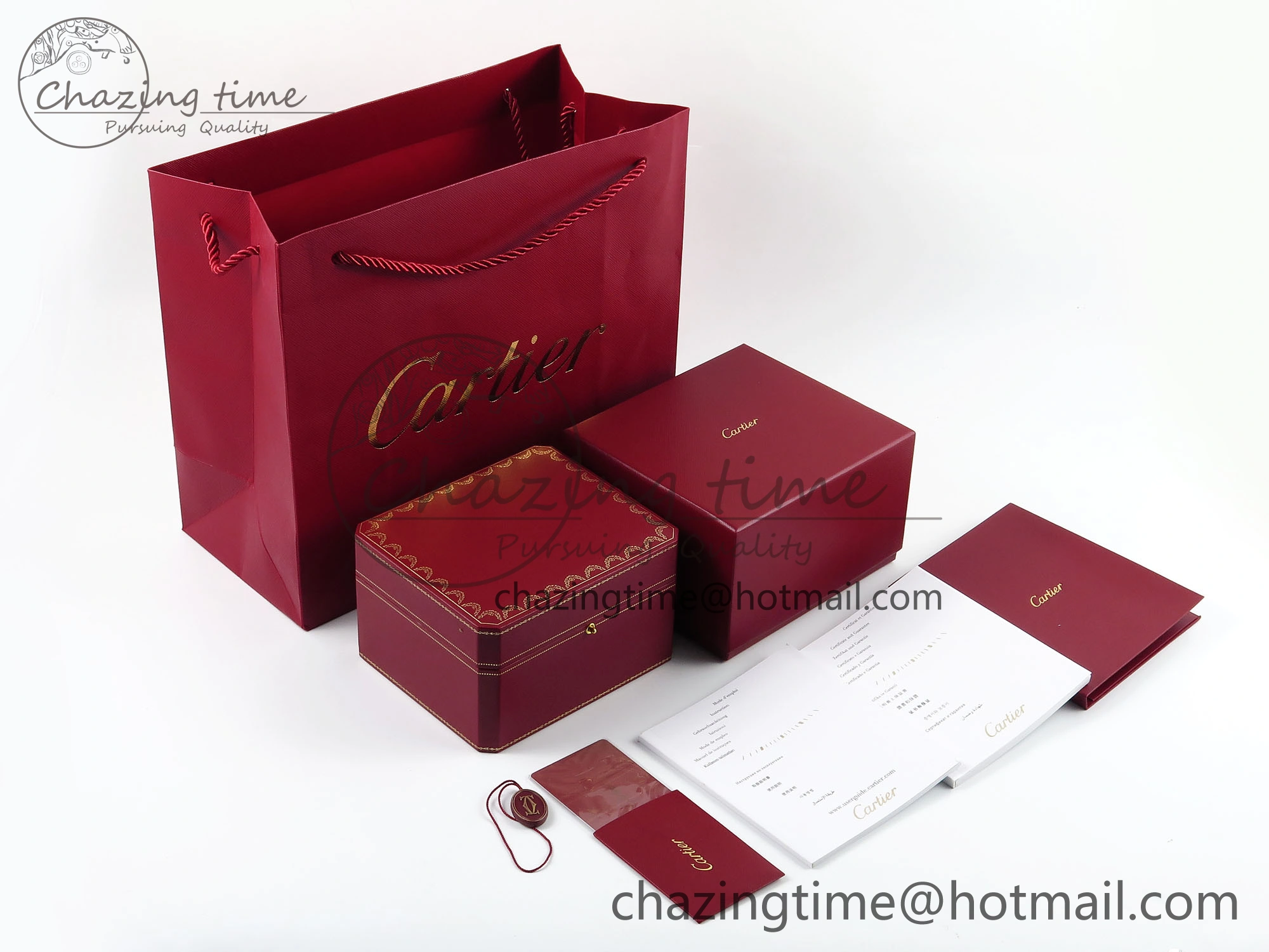 CARTIER BOX AND PAPERS NEW VERSION Refined 4183