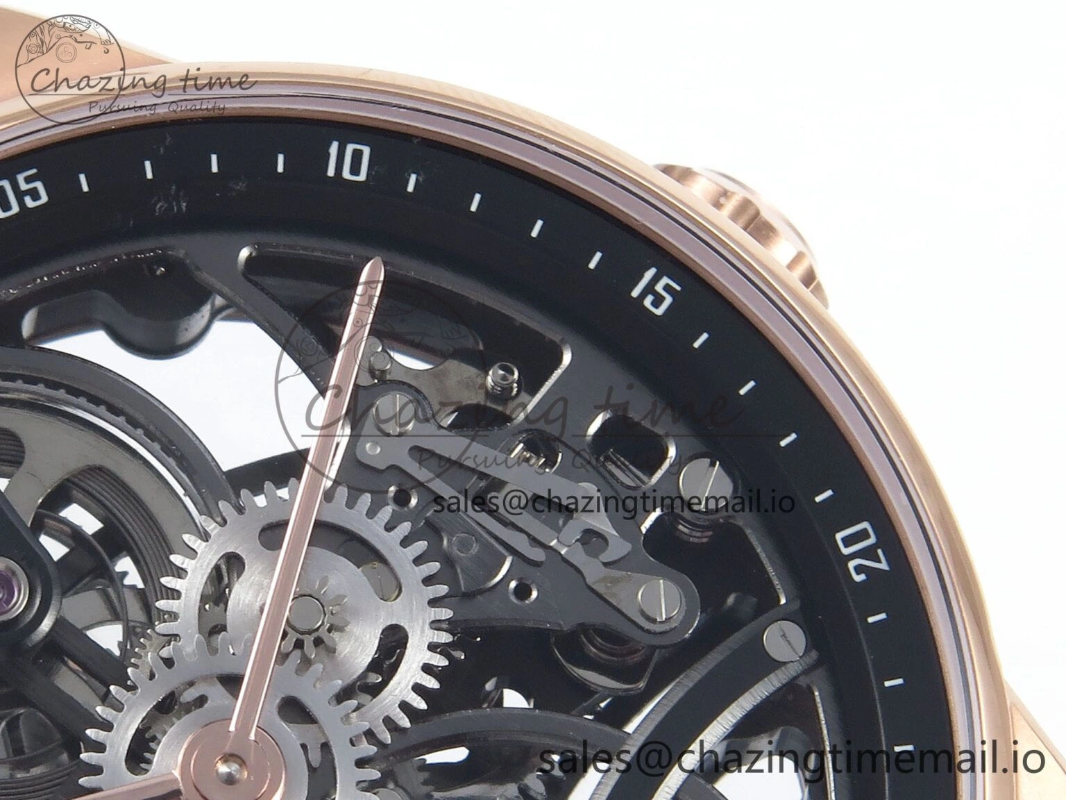 CODE 11.59 Tourbillon 26600 RG APPF Best Edition Black Dial on Black Leather Strap A Lightweight 4300