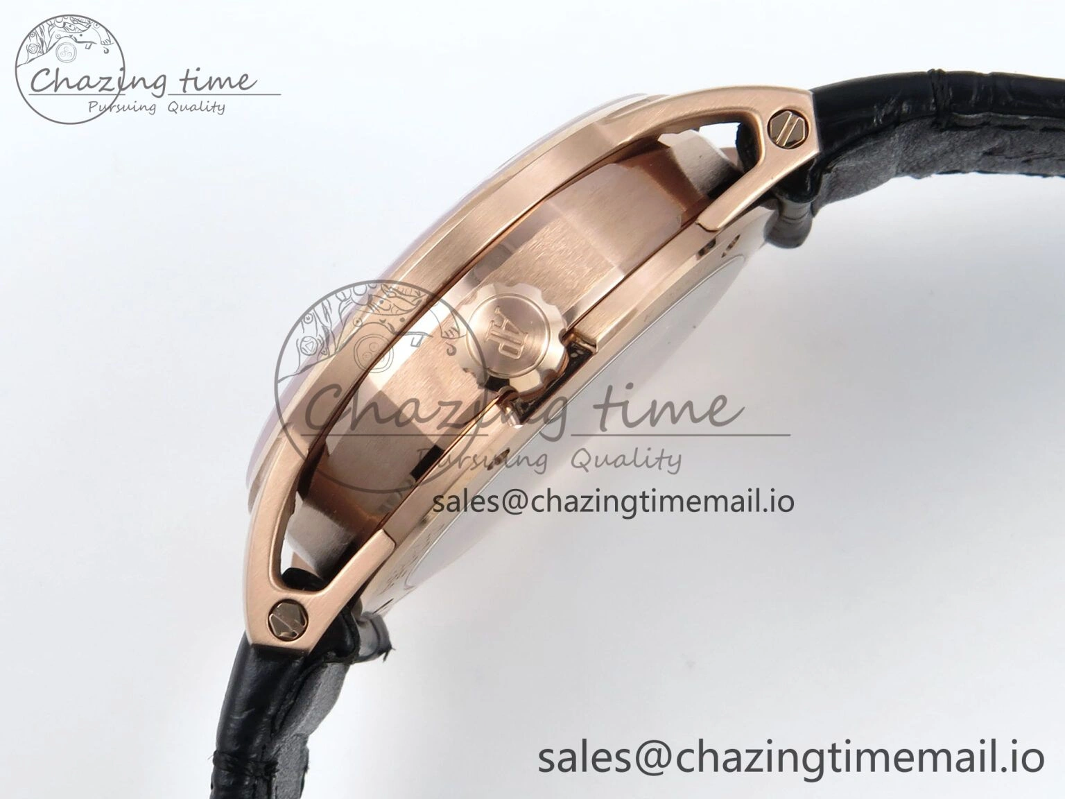 CODE 11.59 Tourbillon 26600 RG APPF Best Edition Black Dial on Black Leather Strap A Lightweight 4300
