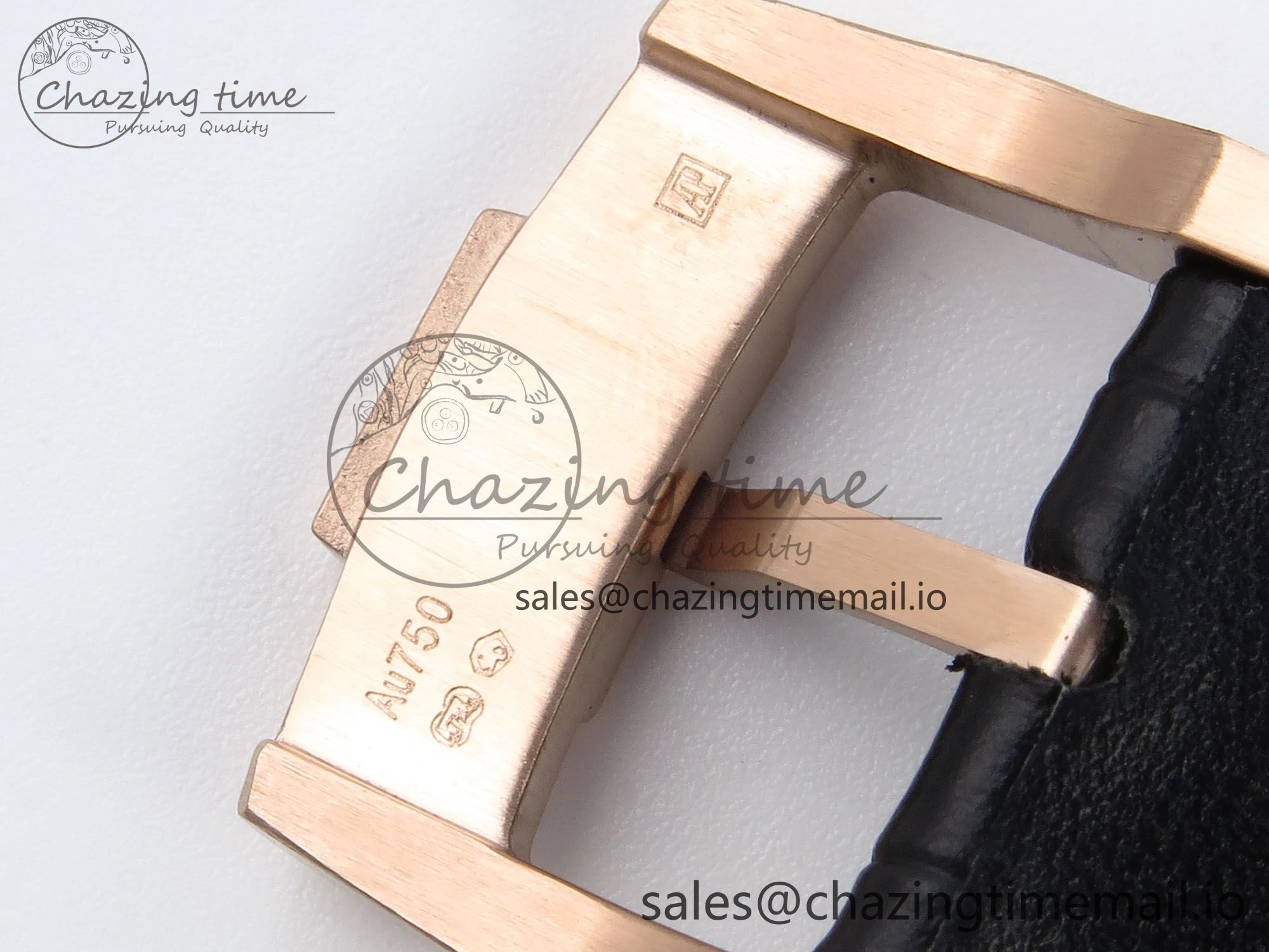 CODE 11.59 Tourbillon 26600 RG APPF Best Edition Black Dial on Black Leather Strap A Lightweight 4300