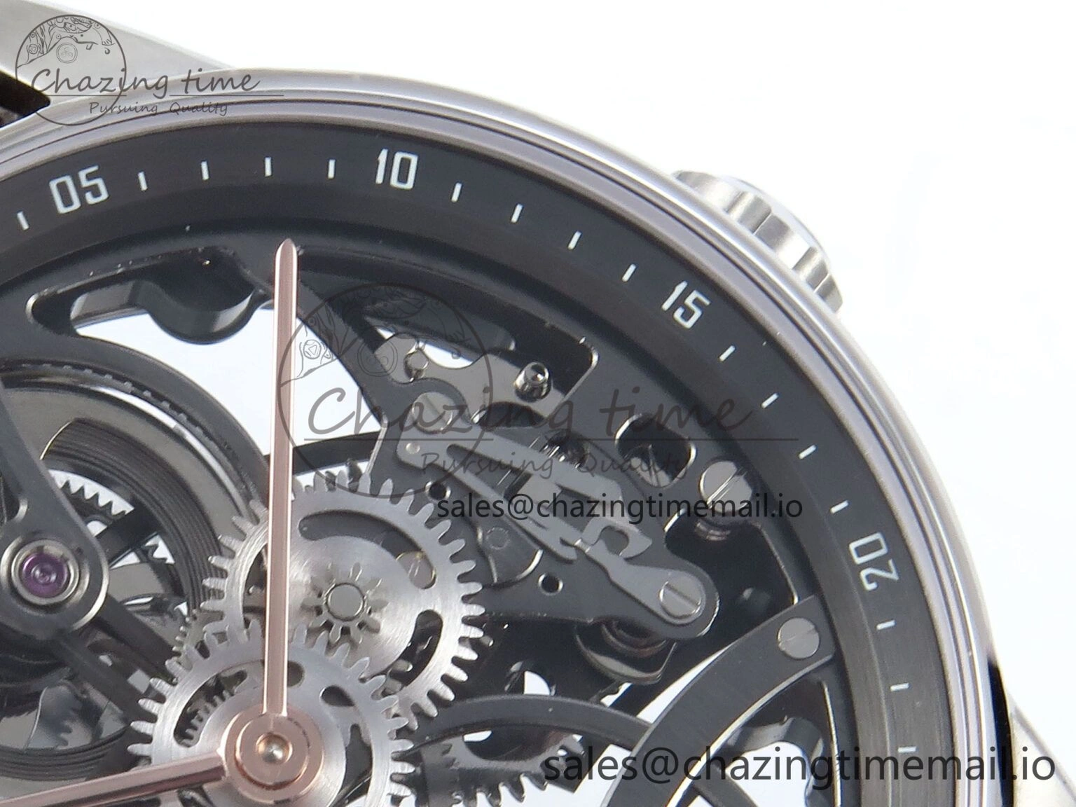 SmoothTexture CODE 11.59 Tourbillon 26600 SS APPF Best Edition Grey Dial on Grey Nylon Strap A 4302