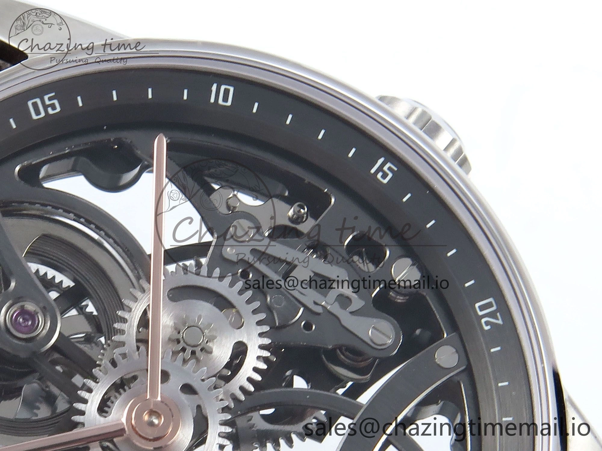 SmoothTexture CODE 11.59 Tourbillon 26600 SS APPF Best Edition Grey Dial on Grey Nylon Strap A 4302