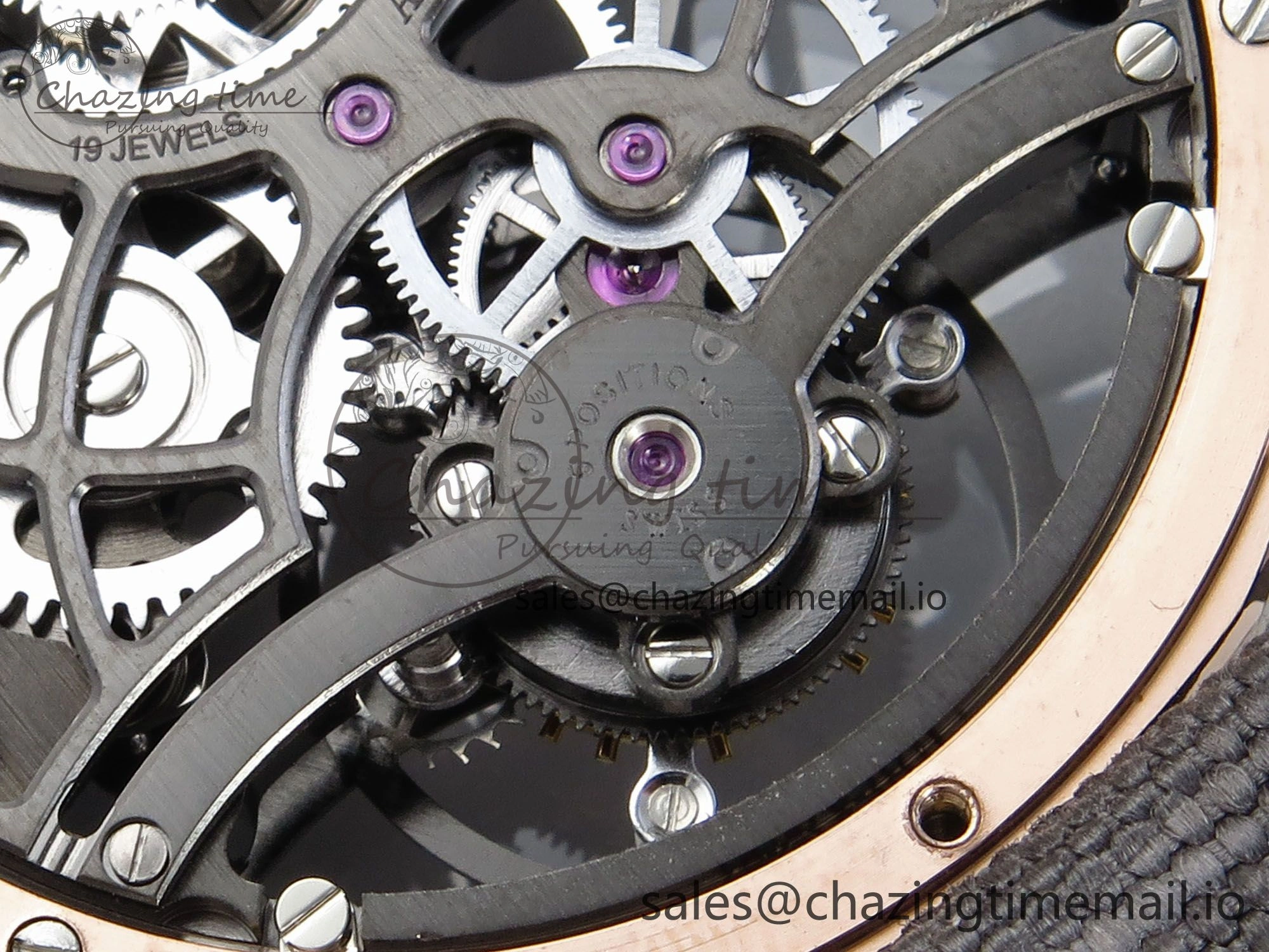 SmoothTexture CODE 11.59 Tourbillon 26600 SS APPF Best Edition Grey Dial on Grey Nylon Strap A 4302