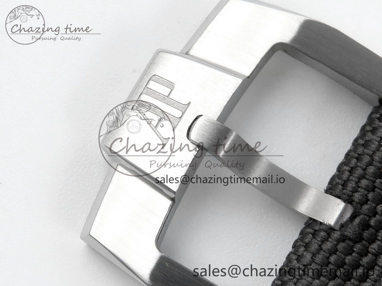 SmoothTexture CODE 11.59 Tourbillon 26600 SS APPF Best Edition Grey Dial on Grey Nylon Strap A 4302
