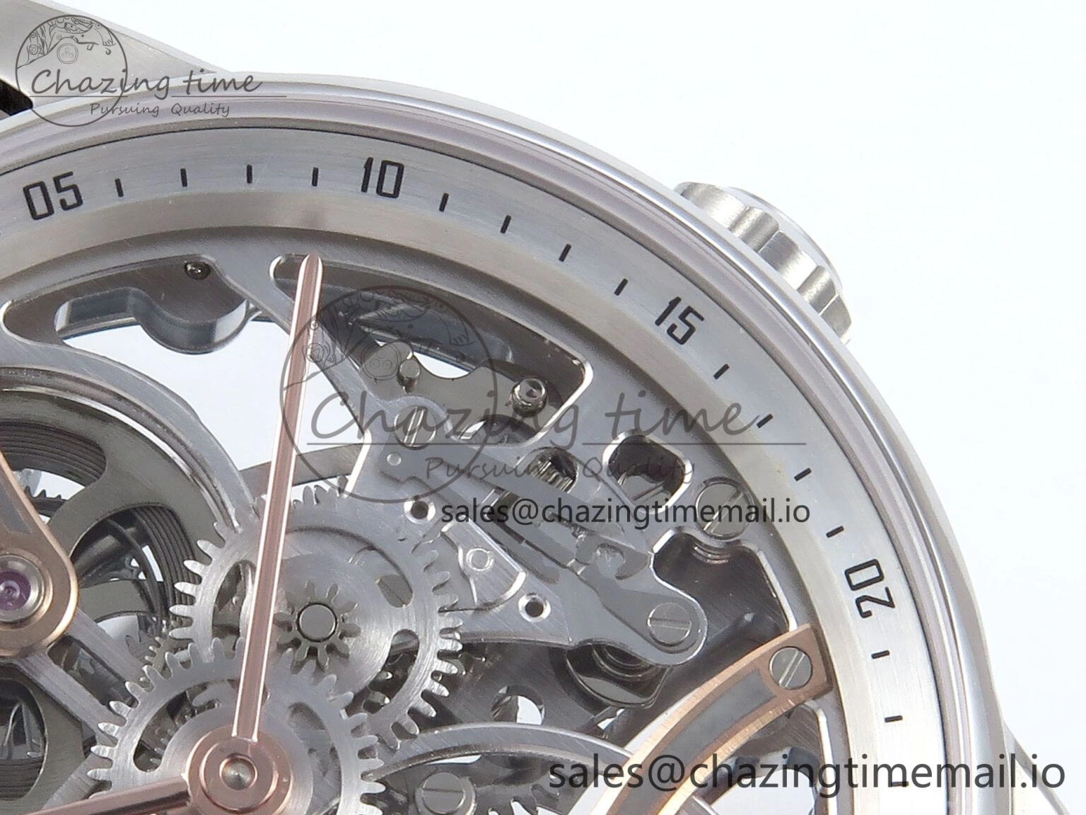 CODE 11.59 Tourbillon 26600 SS APPF Best Edition White Dial on Black Leather Strap A Fashionable 4301