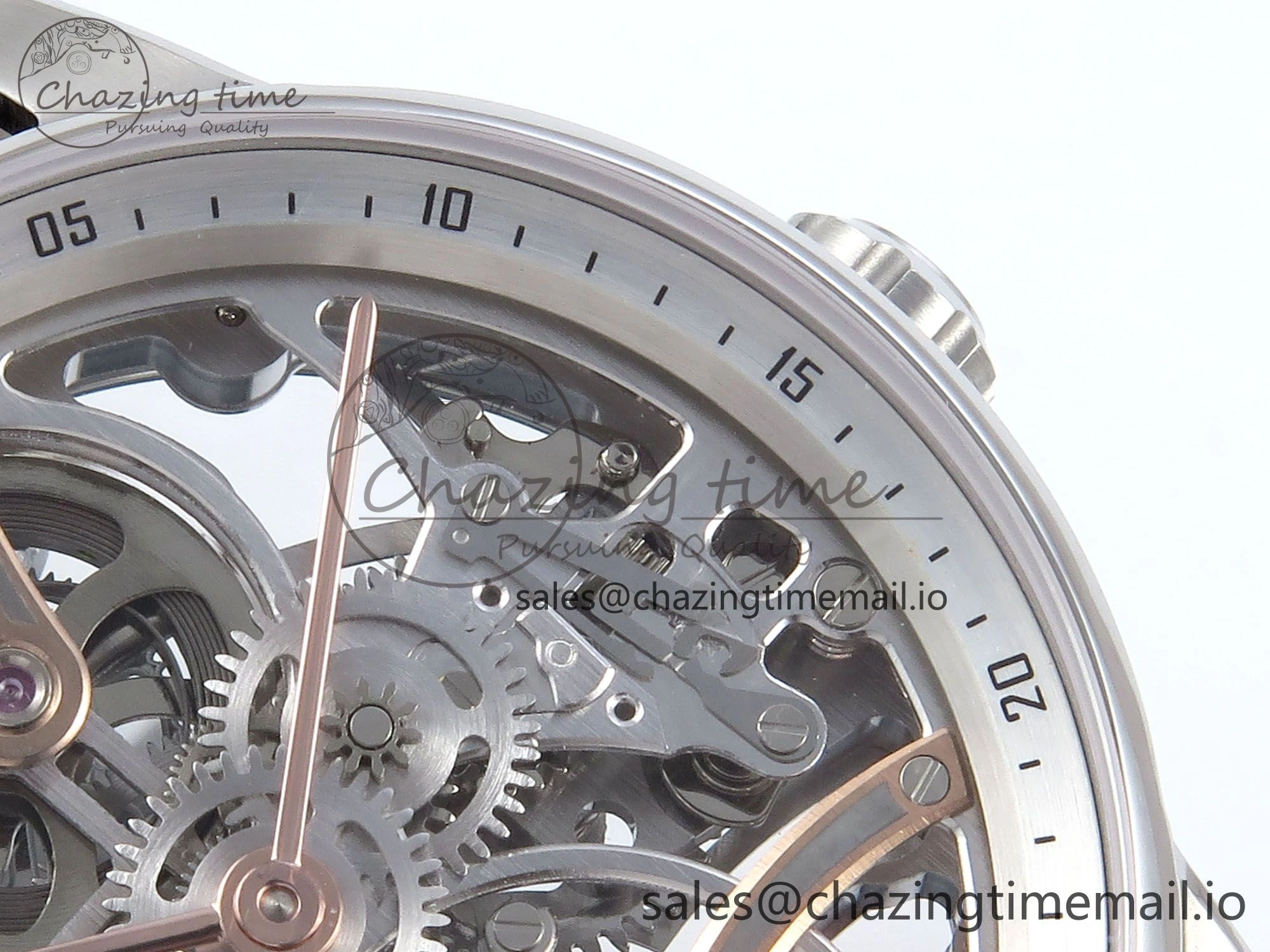 CODE 11.59 Tourbillon 26600 SS APPF Best Edition White Dial on Black Leather Strap A Fashionable 4301