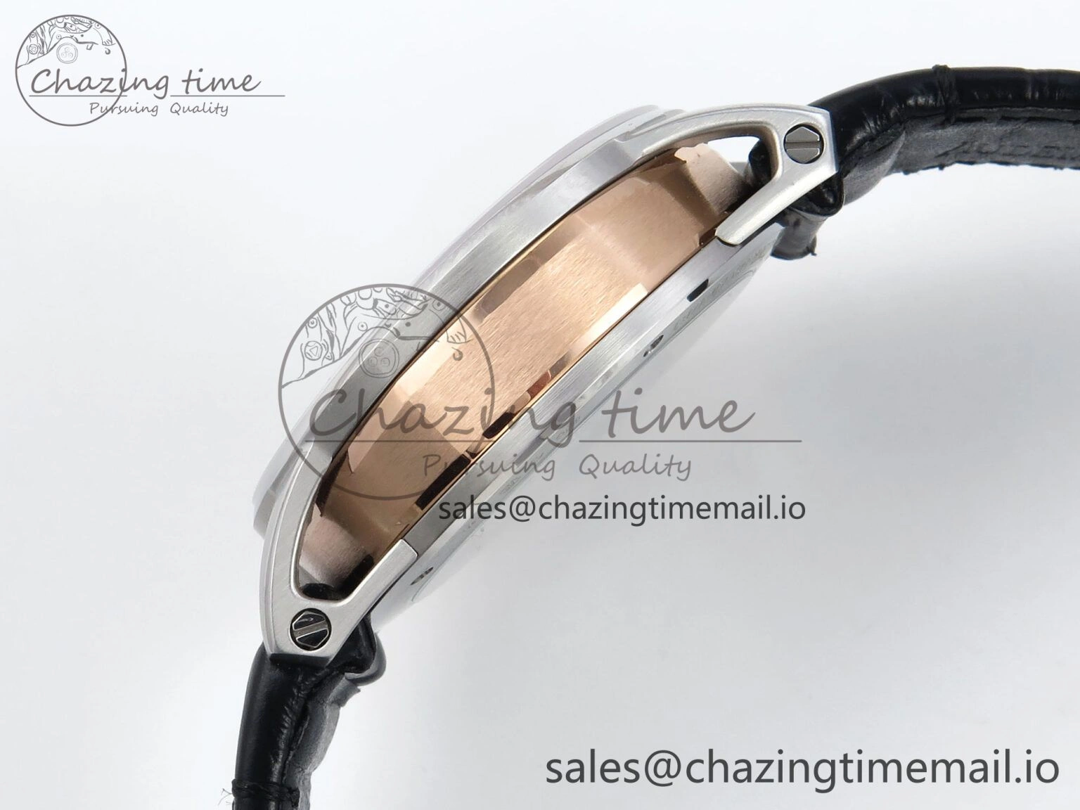 CODE 11.59 Tourbillon 26600 SS APPF Best Edition White Dial on Black Leather Strap A Fashionable 4301