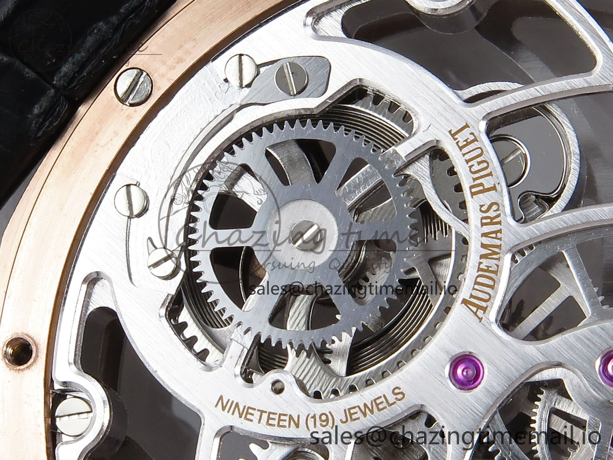 CODE 11.59 Tourbillon 26600 SS APPF Best Edition White Dial on Black Leather Strap A Fashionable 4301